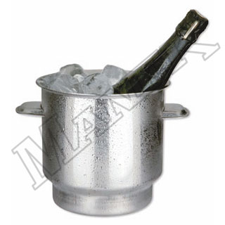 Stainless Steel Champagne Cooler With Handles
