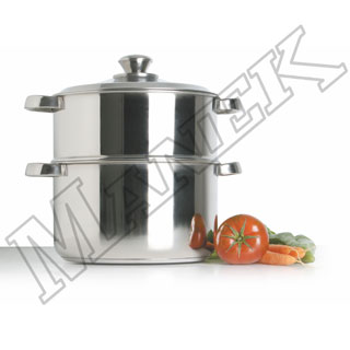 Stainless Steel Steamer Set